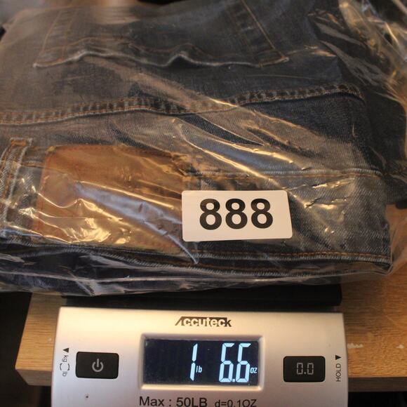 Williams & Kent Men’s Blue Jeans Straight Fit Made in Italy 36x30 - Picture 8 of 8